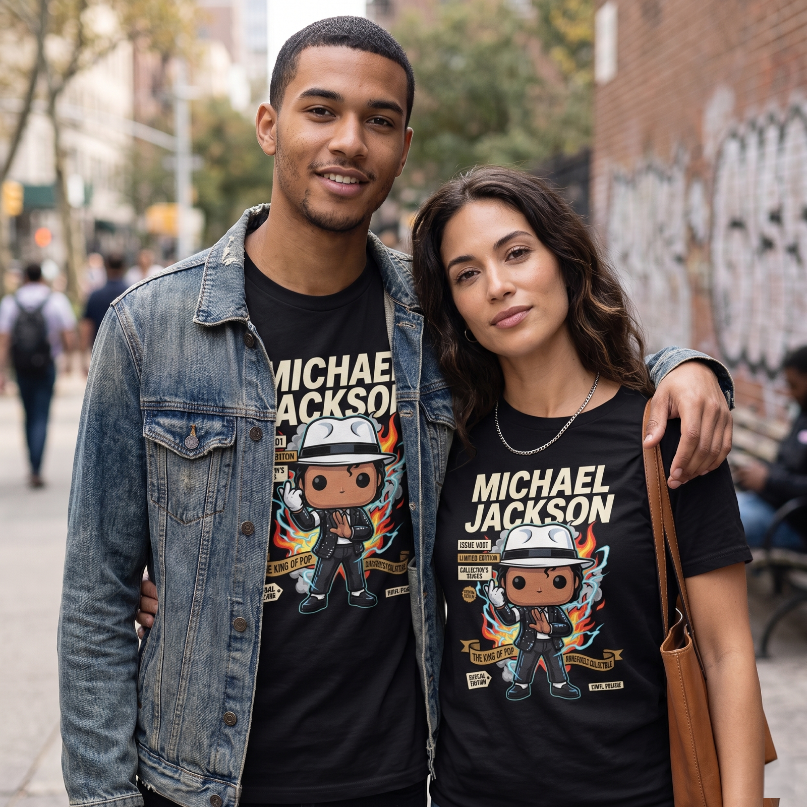 Unisex Michael Jackson AR powered classic tee
